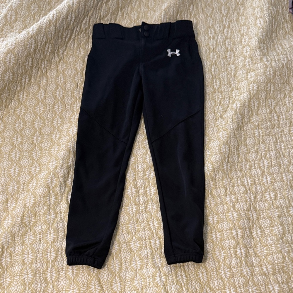 Under Armour Black Baseball Pants